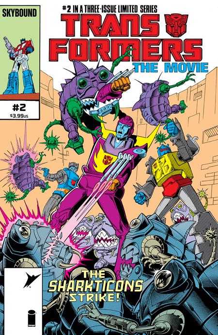 TRANSFORMERS THE MOVIE 40TH ANNIVERSARY EDITION 2 (OF 3) CVR B DON PERLIN VAR