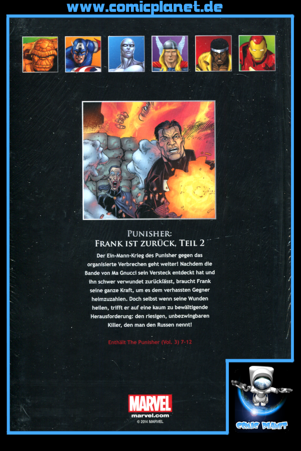 Die offizielle Marvel-Comic-Sammlung 19 (HC) - Punisher: Frank ist zurück, Teil 2