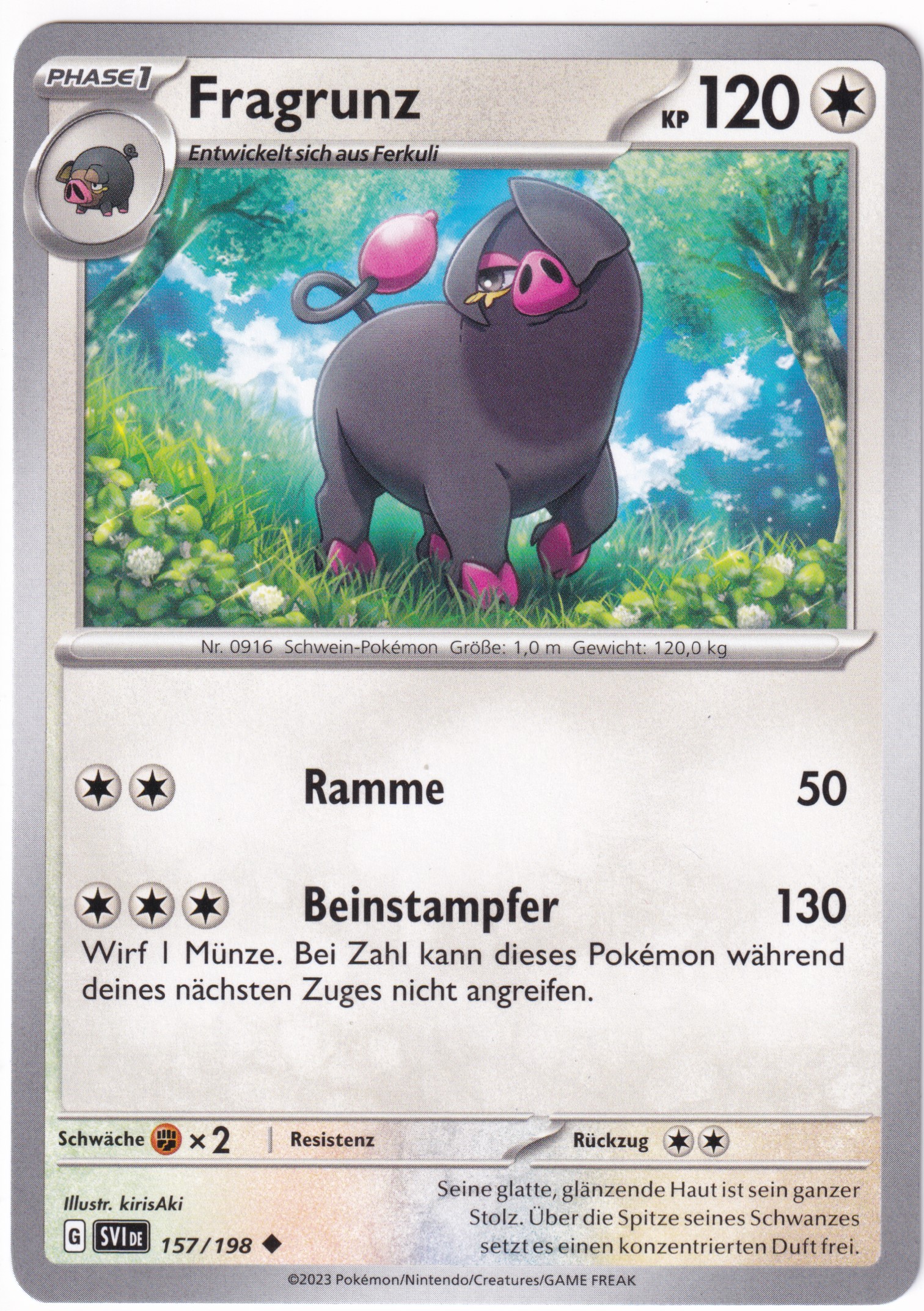 Fragrunz 157/198 Uncommon - Karmesin & Purpur Deutsch