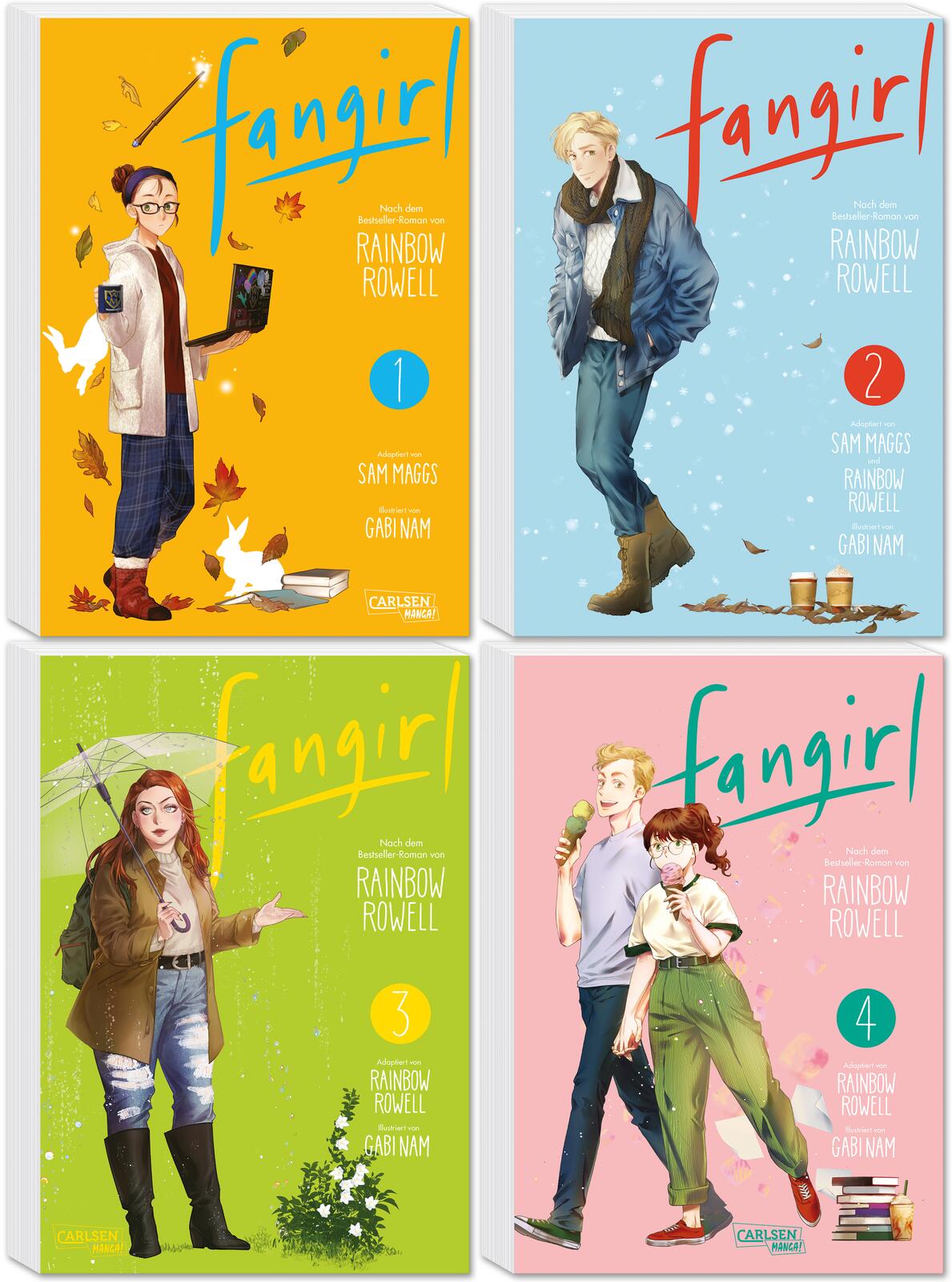 Fangirl Komplettpack 1-4