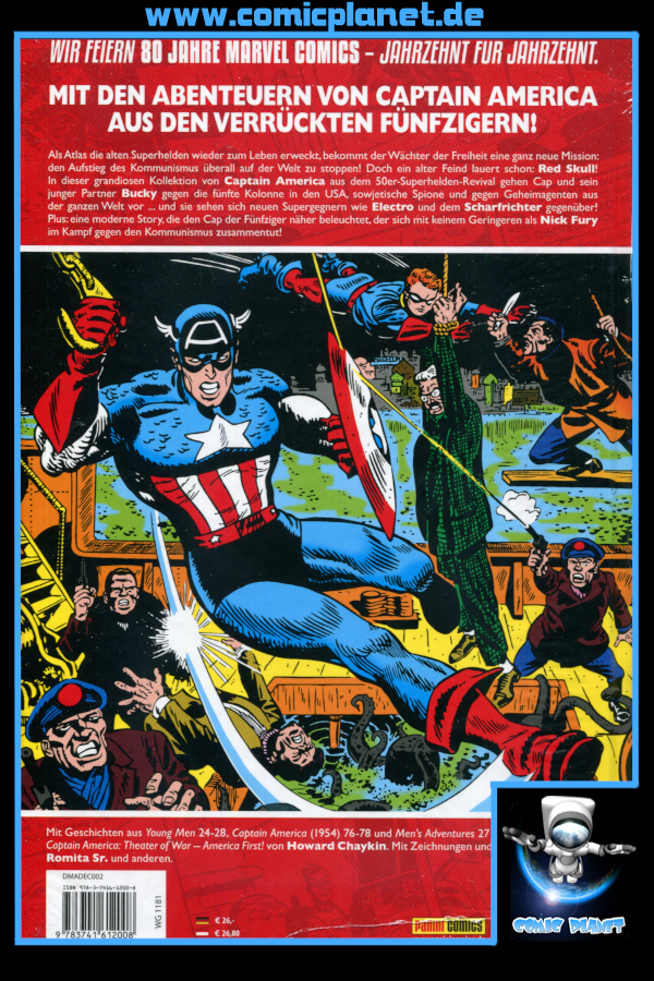 80 Jahre Marvel: Die 1950er - Helden in den Zeiten des kalten Krieges - HC