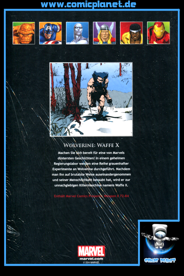 Die offizielle Marvel-Comic-Sammlung 11 (HC) - Wolverine: Waffe X