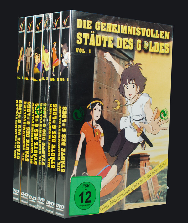 Die geheimn. Städte des Goldes Gesamtausgabe