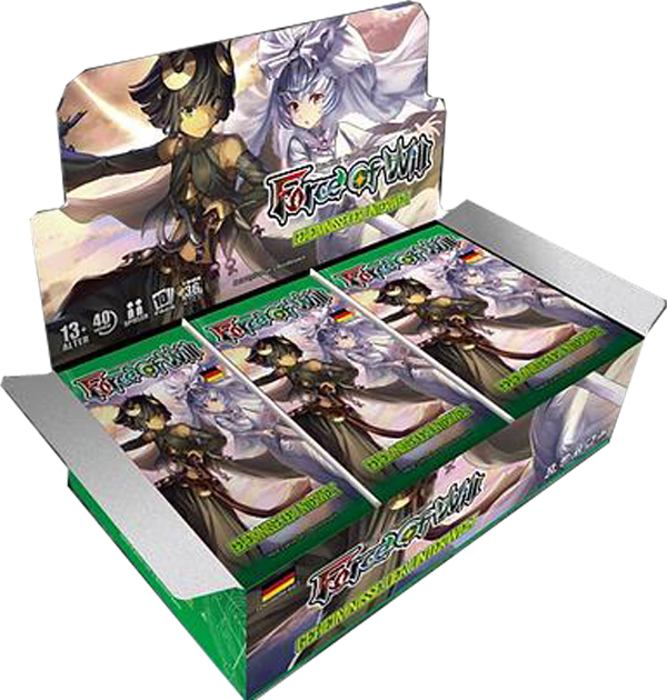 Force of Will H2 - Geheimnisse der Unterwelt  Booster Display deutsch