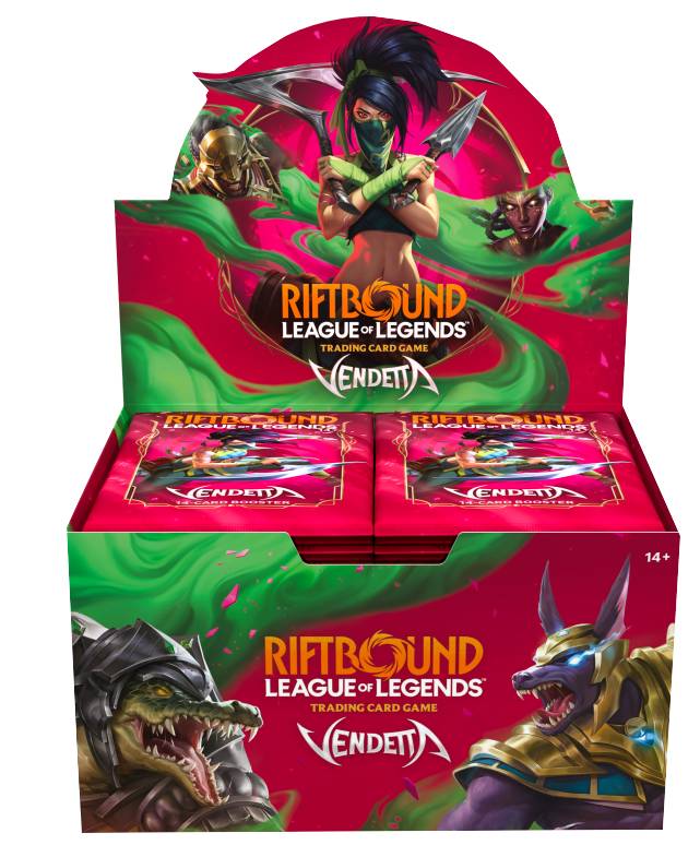 Riftbound: League of Legends TCG - Vendetta Booster Display englisch