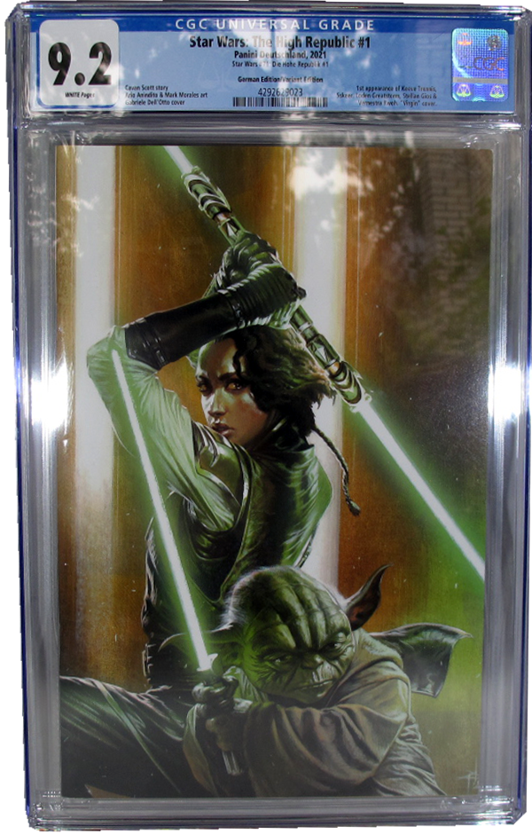 STAR WARS #71 DIE HOHE REPUBLIK - DELL OTTO VARIANT - CGC GRADED 9.2