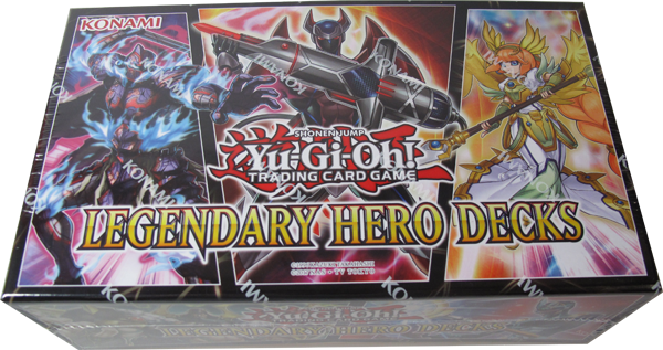 Yu-Gi-Oh! Legendary Hero Decks deutsch