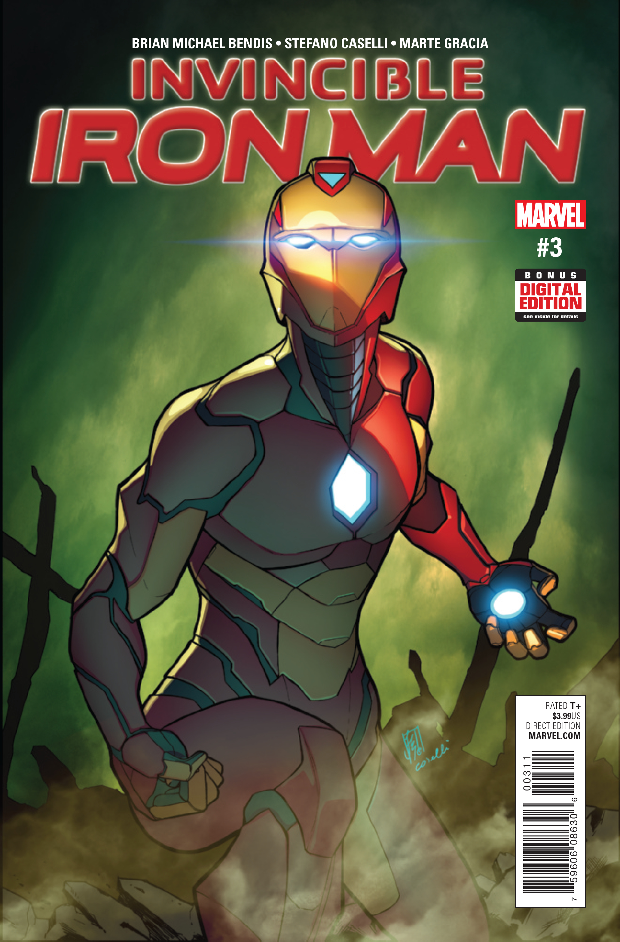 Invincible Iron Man (2017) #3 - First Riri Williams Suit Appearance