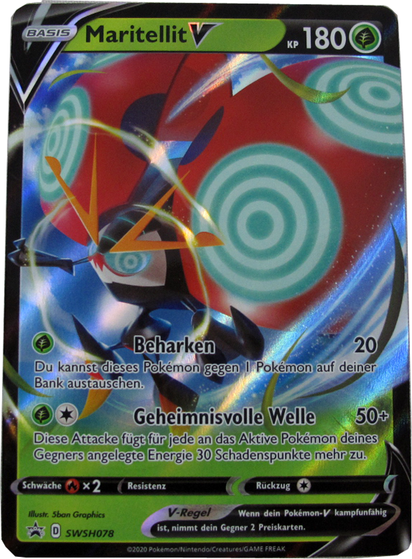 Pokemon SWSH078 Maritellit V Oversize deutsch