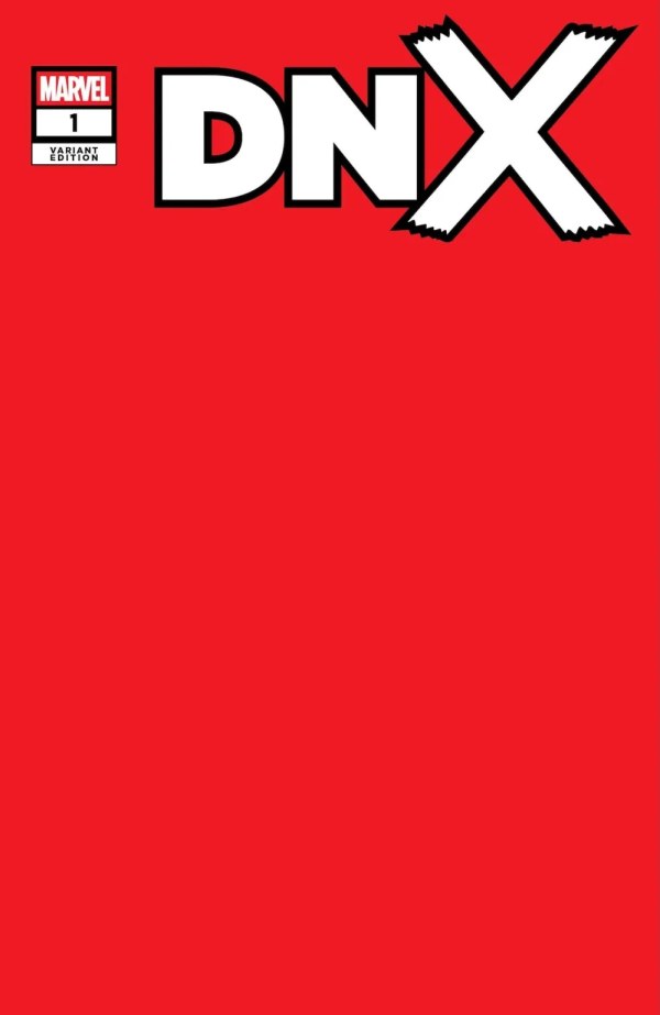 DNX #1 Red Blank Blind Bag Variant