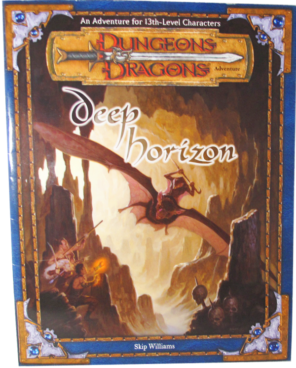 Dungeons & Dragons Adventure - Deep Horizon - Second Hand - englisch