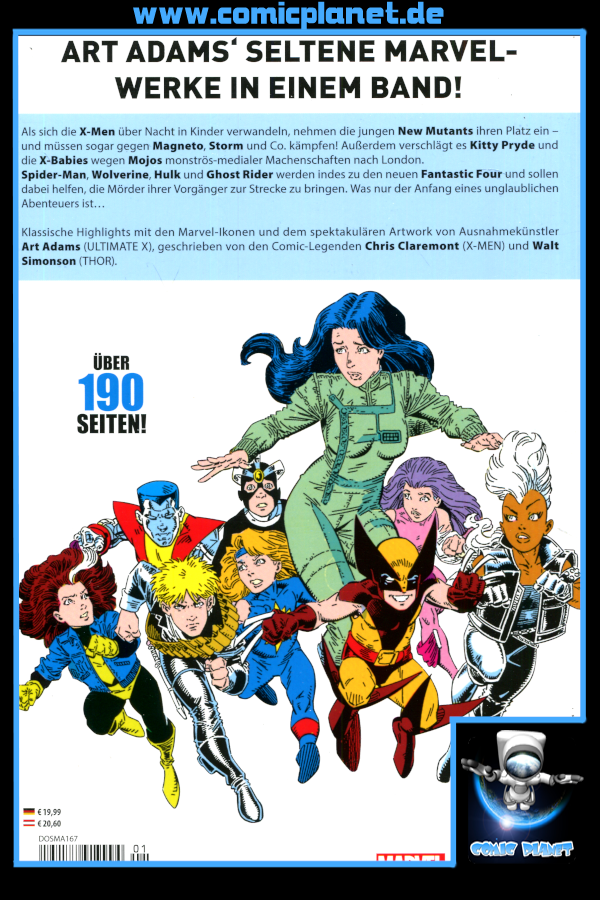 Fantastic Four und die X-Men - Die Art Adams Collection