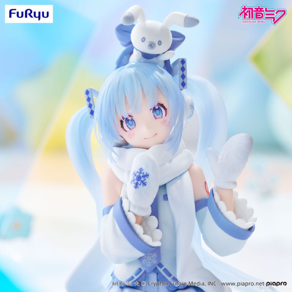 Figur - Hatsune Miku - Noodle Stopper Figure - Snow Miku (Sky Town 10th Ver.)