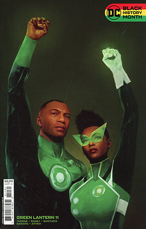 Green Lantern Vol. 7 #11 Cover C Black History Month Card Stock Variant