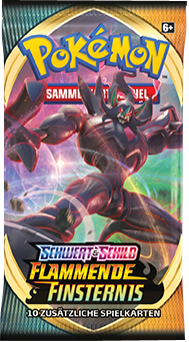 Pokemon Schwert & Schild Flammende Finsternis Booster deutsch