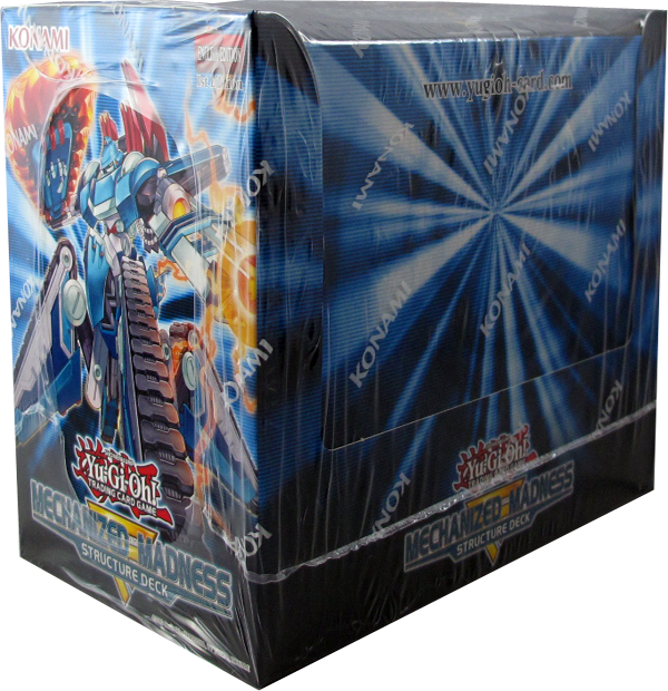 Yu-Gi-Oh! Mechanized Madness Structure Deck Display englisch