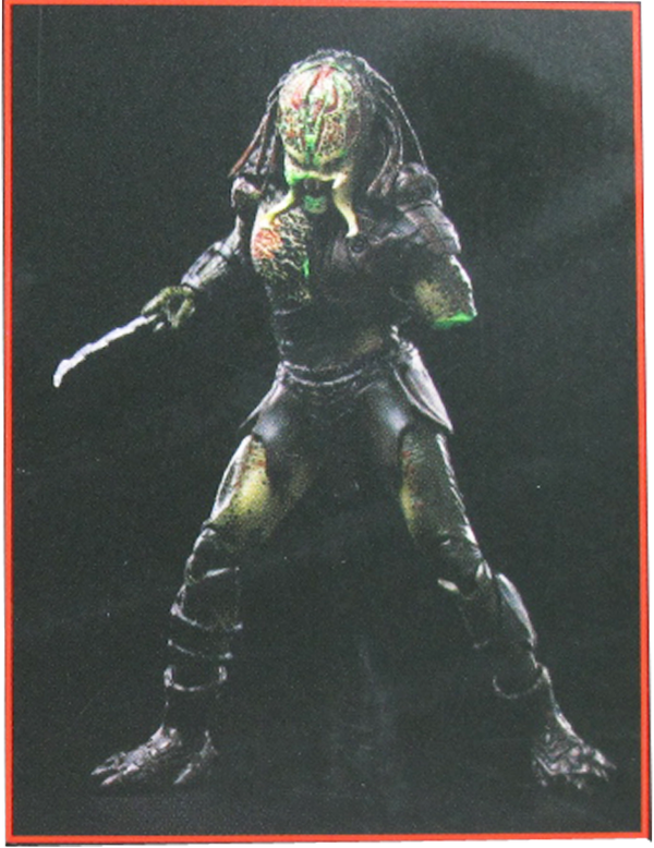 Action Figur - Predators - Exquisite Mini - Battle Damage Berserker