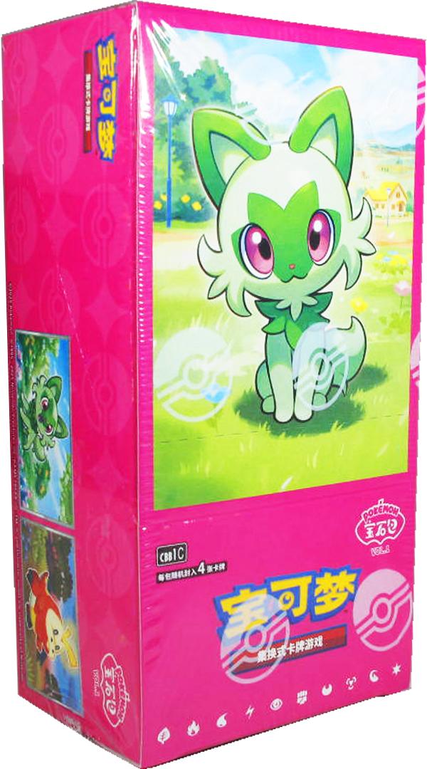 Pokémon Gem Pack Vol. 1 (CBB1C) Booster Display - chinesisch