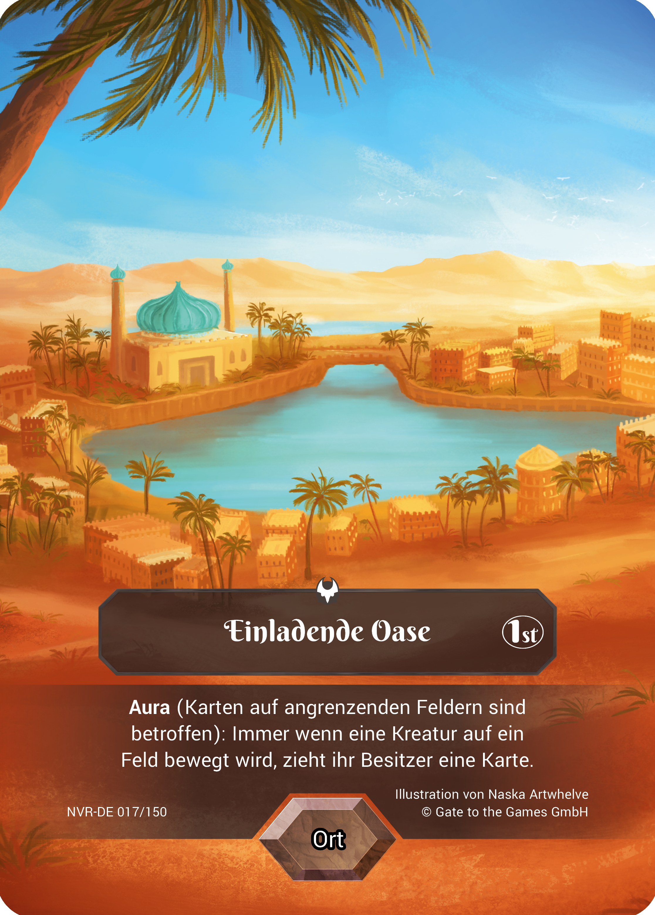 Einladende Oase 017/150 Common  - Alpha 1. Edition DE