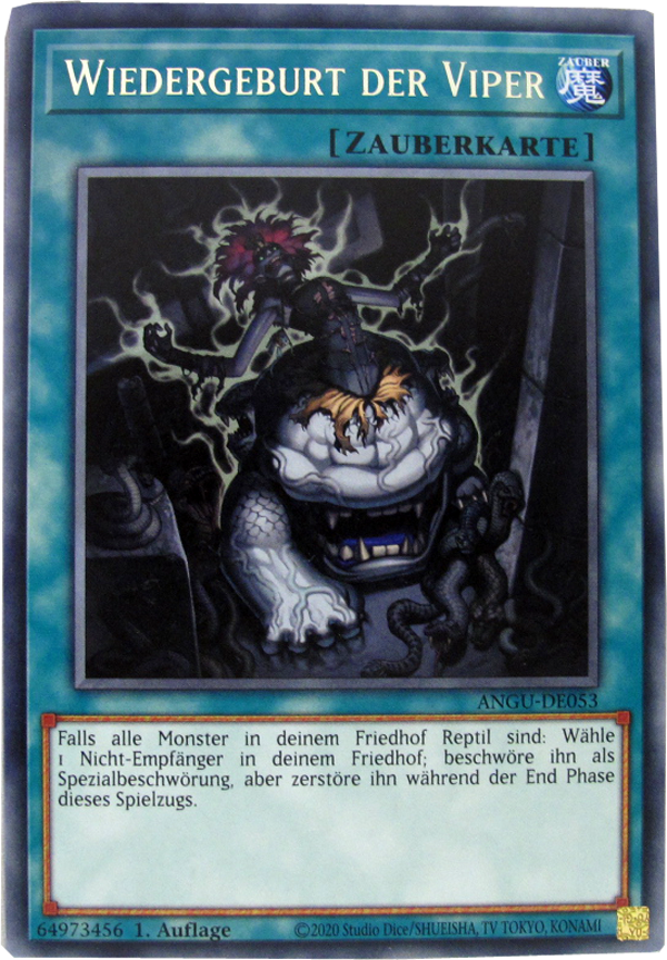 ANGU-DE053 Wiedergeburt der Viper Rare deutsch
