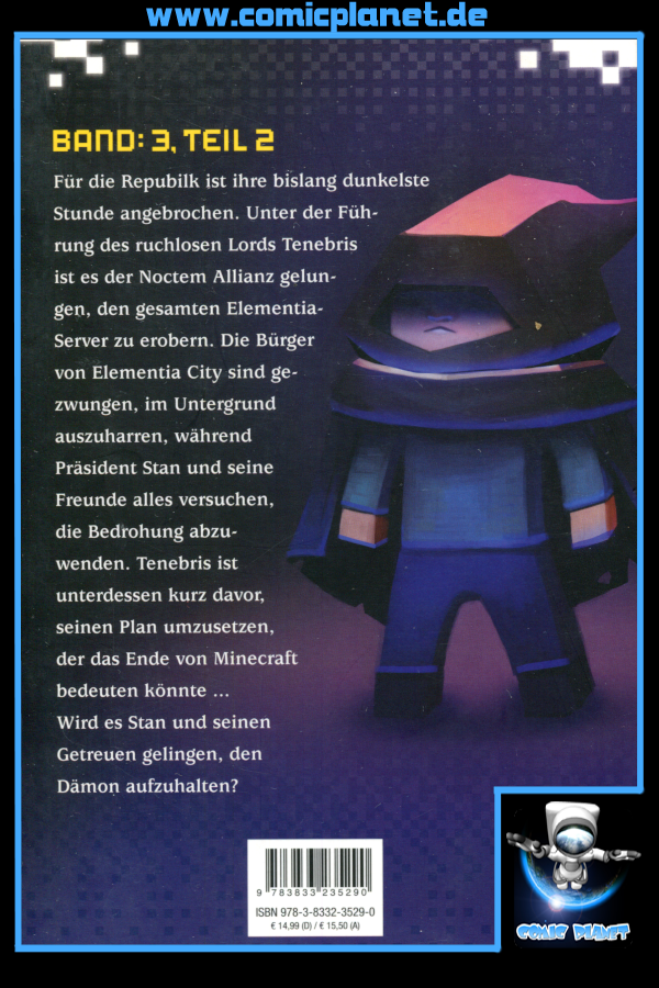 Die Elementia Chroniken Band 3, Teil 2: Herobrines Botschaft - Minecraft Roman