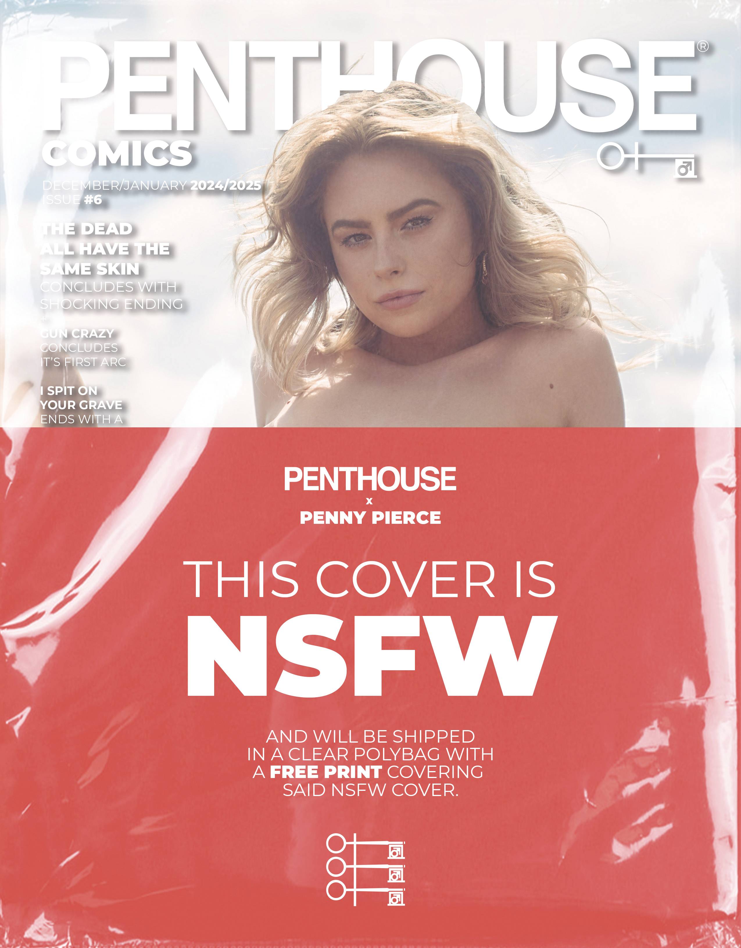 PENTHOUSE COMICS #6 POLYBAGGED PIERCE PHOTO VARIANT