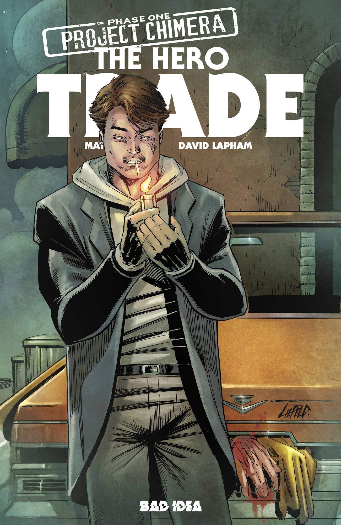 HERO TRADE PROJECT CHIMERA #1 (OF 2) CVR B ROB LIEFELD VAR