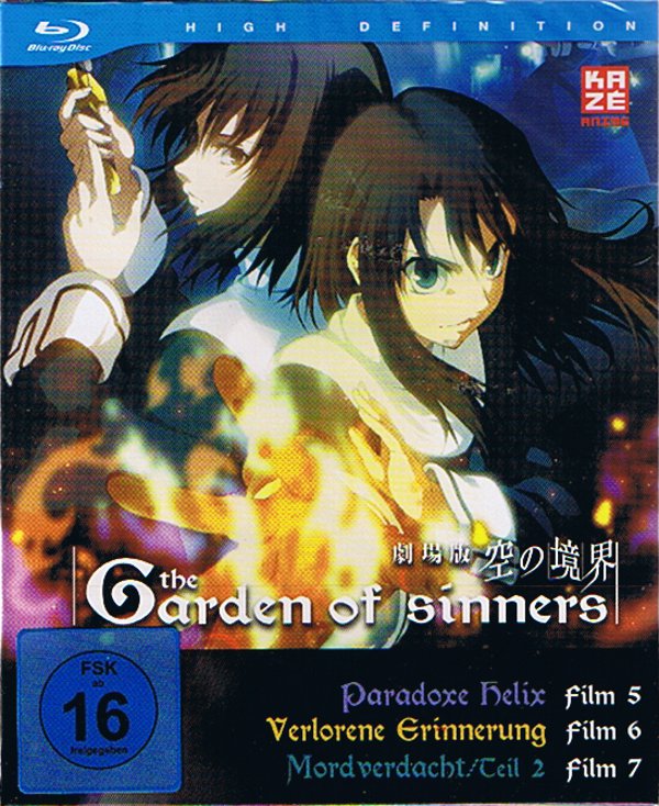 Garden of Sinners Box 3 Vol. 5-7 Blu-ray