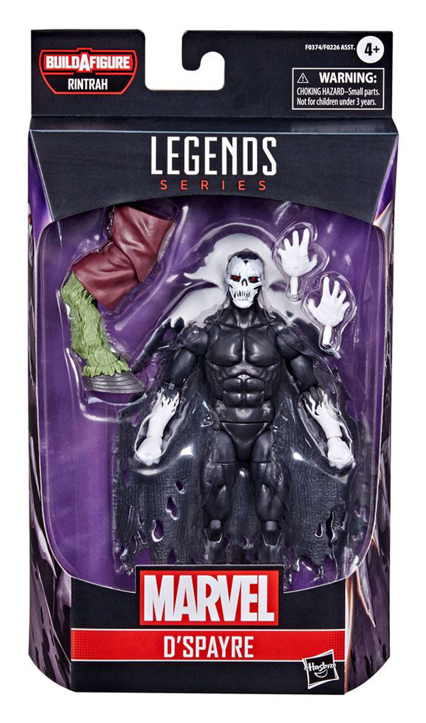 Action Figure - Marvel Legend Series - Marvel - D´Spayre (Build-A-Figure: Rintrah)