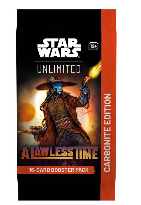 Star Wars: Unlimited - A Lawless Time Carbonite Booster englisch