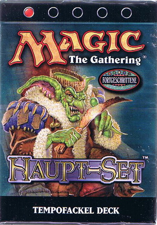 Magic 8te Edition Themendeck Tempofackel