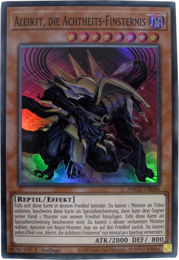 ANGU-DE006 Aleirtt, die Achtheits-Finsternis Super Rare deutsch