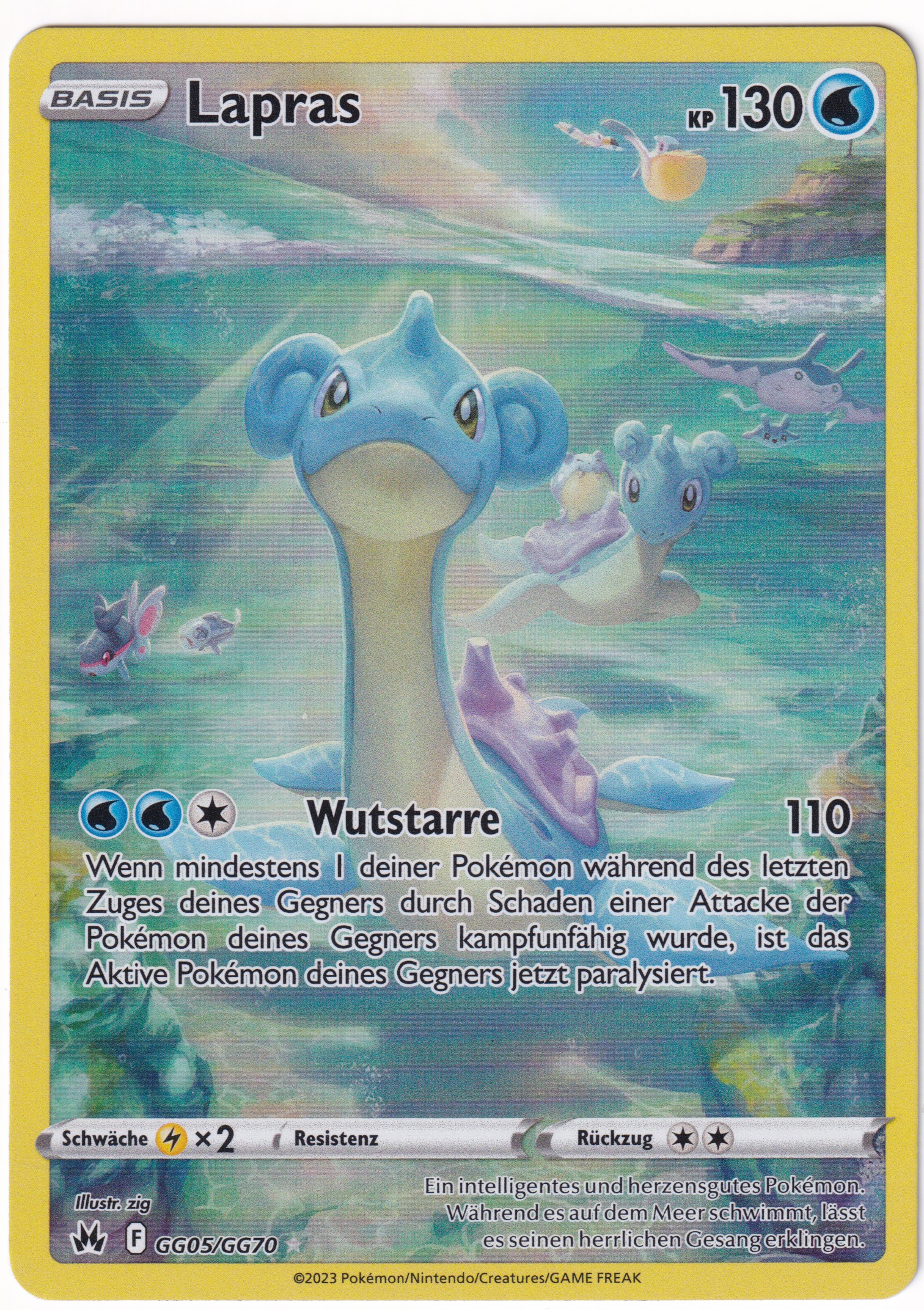 Lapras GG05/GG70 Galar-Gallerie  - Zenit der Könige Deutsch