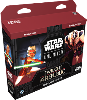 Star Wars: Unlimited - Twilight of the Republic Two-Player-Starter englisch