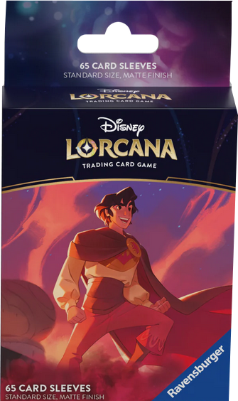 Disney Lorcana Himmels-Leuchten 65 Card Sleeves - "Aladdin"