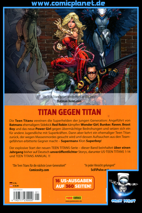 Teen Titans Megaband 01 - Die Elite