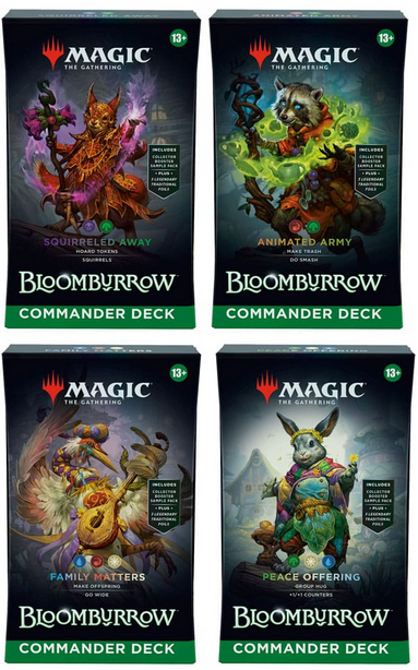 Magic Bloomburrow - Commander Deck SET englisch