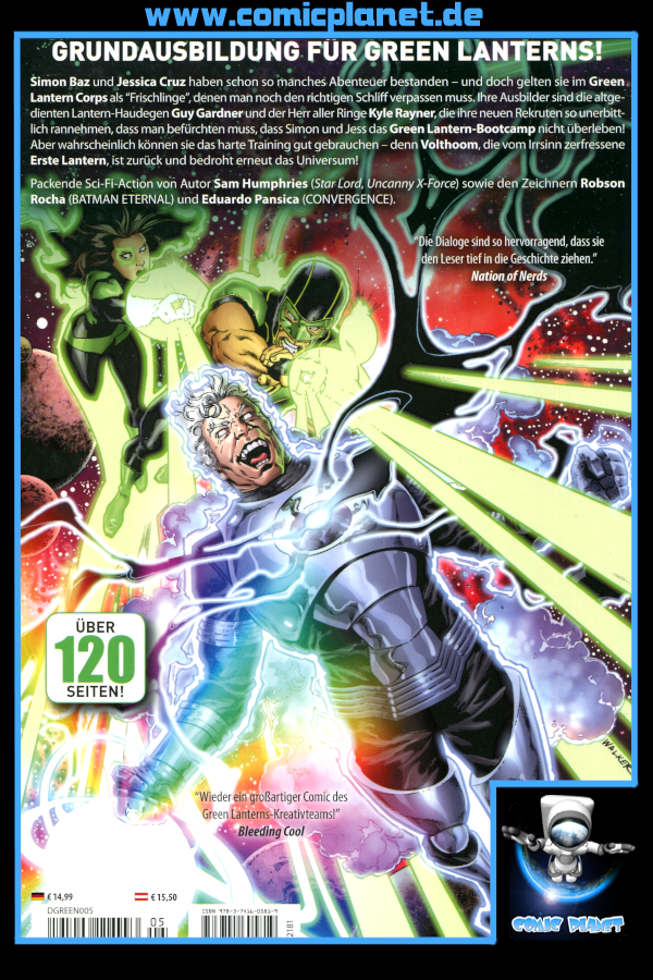 Green Lanterns Band 05: Die Rückkehr der ersten Lantern
