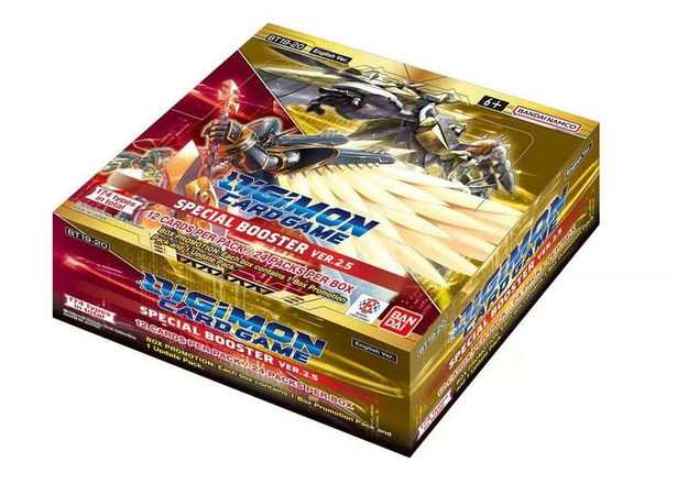 Digimon Card Game Special Booster 2.5 Display BT19-20 englisch
