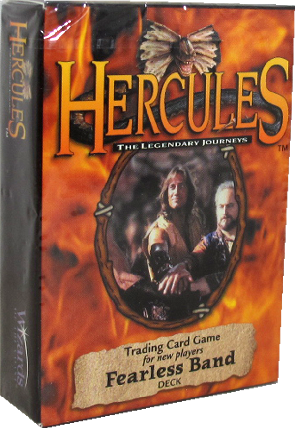 Hercules Trading Card Game Starter Deck - Fearless Band englisch