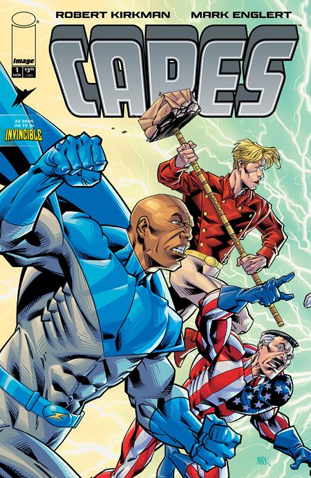 INVINCIBLE UNIVERSE: CAPES #1 CVR B MARK ENGLERT VAR
