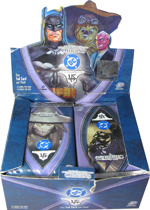 VS System DC Origins Booster Display englisch