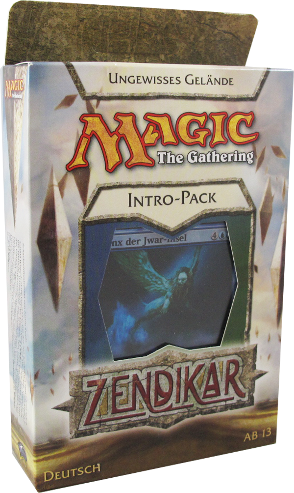 Magic Zendikar Intro Pack - Ungewisses Gelände deutsch