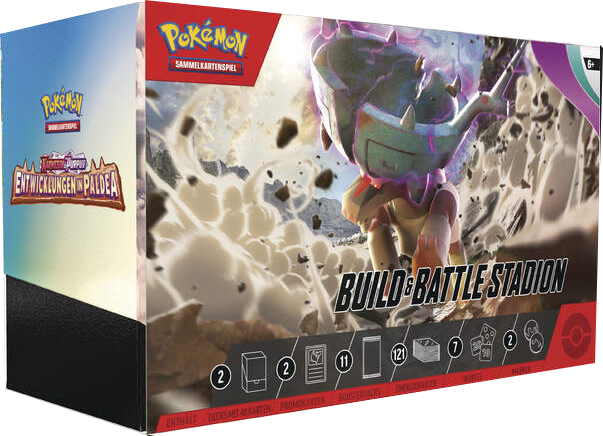 Pokemon Karmesin & Purpur Entwicklungen in Paldea B&B Stadium Box deutsch
