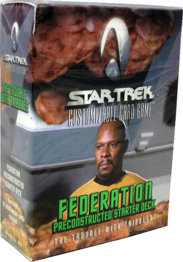 Star Trek Starter Deck The Trouble with Tribbles Federation englisch