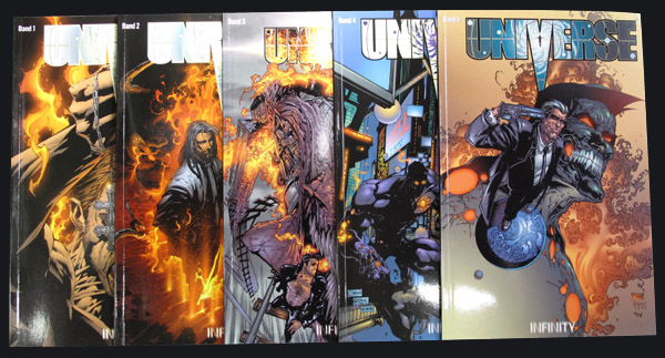 Universe # 1-5 Comic-Set