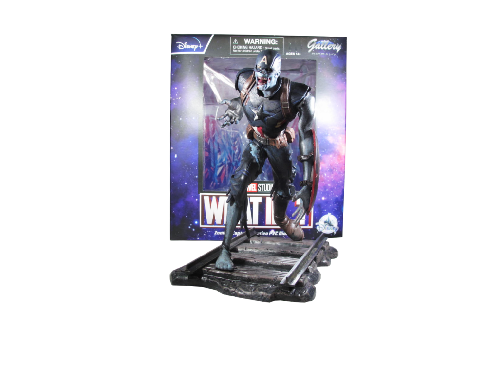 Gallery Diorama Figur - Marvel Studios What if...? PVC Diorama Figure - Zombie Captain America