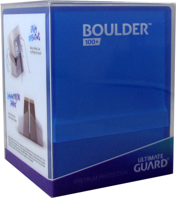 Ultimate Guard - Deck Boulder Sapphire 100 Standardkarten