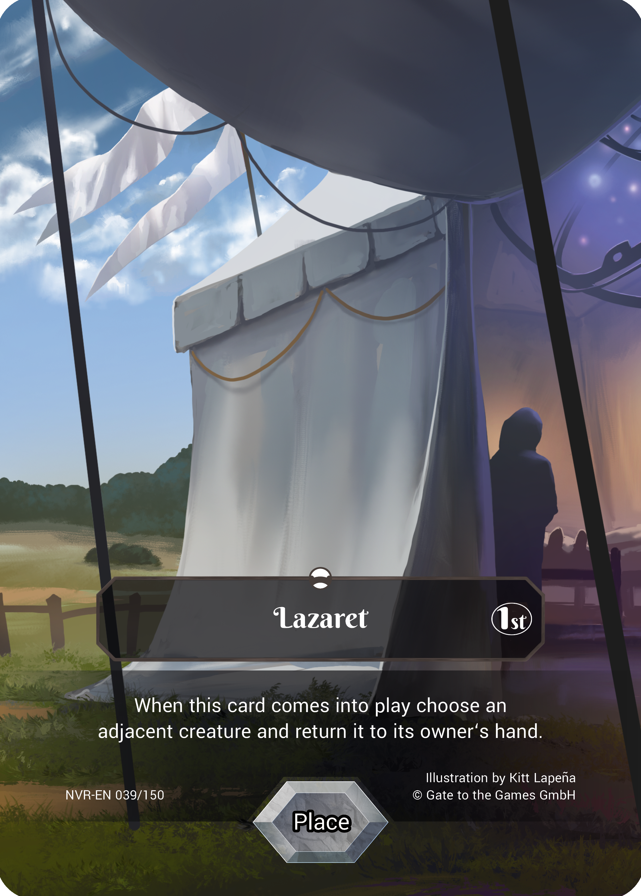 Lazaret 039/150 Common  - Alpha 1. Edition EN