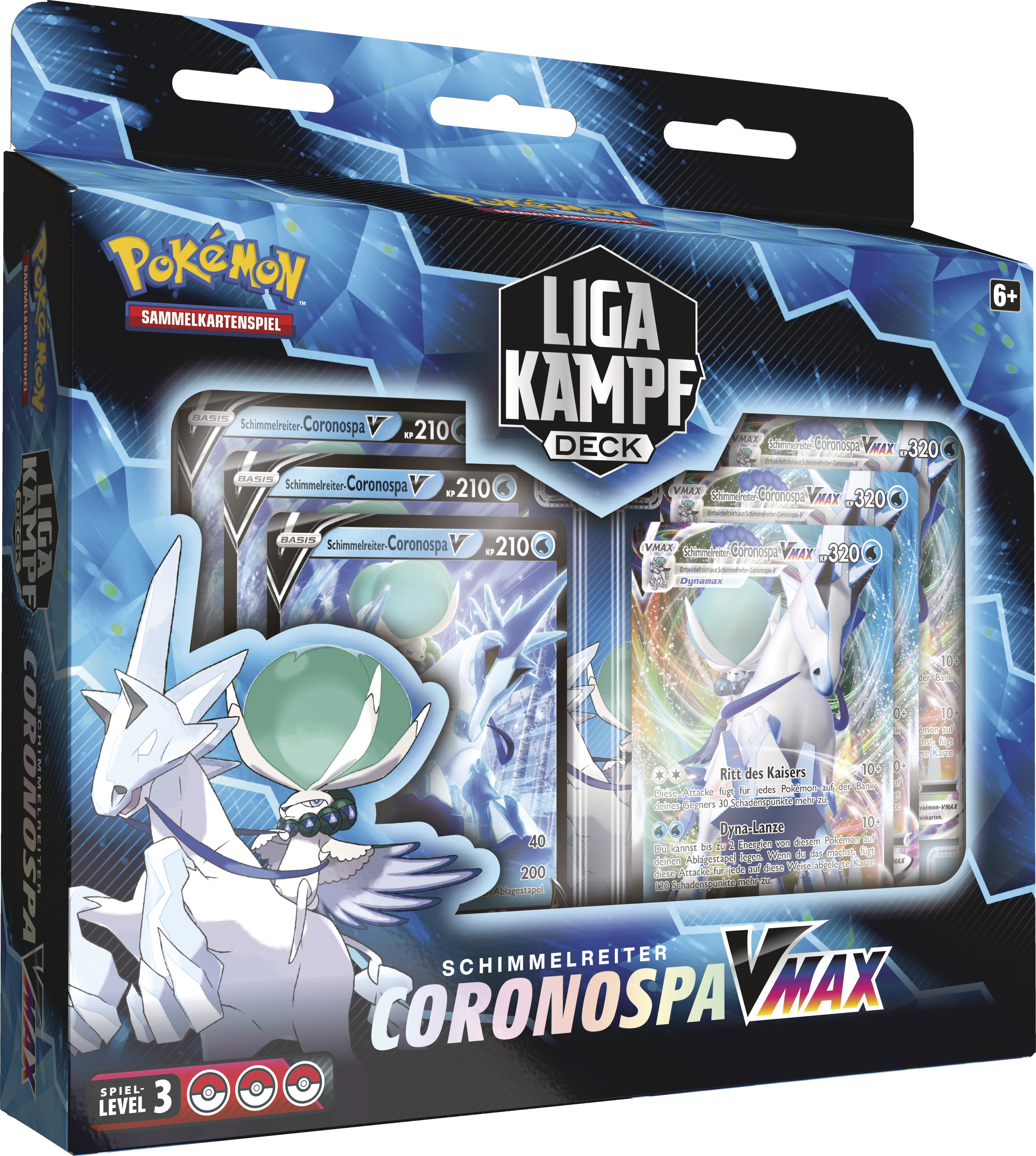 Pokemon Liga-Kampf Deck Schimmelreiter-Coronospa deutsch